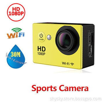 W7 WiFi Sports Cam Full HD 1080P Action Camera Wireless Diving Waterproof Underwater 30m MINI DV DVR Camcorders
